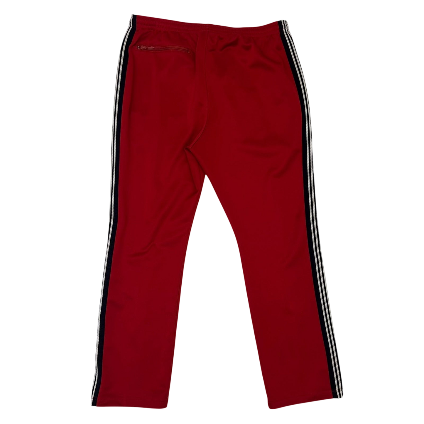 Needles Poly Smooth Track Pants Red/Black (Size L)