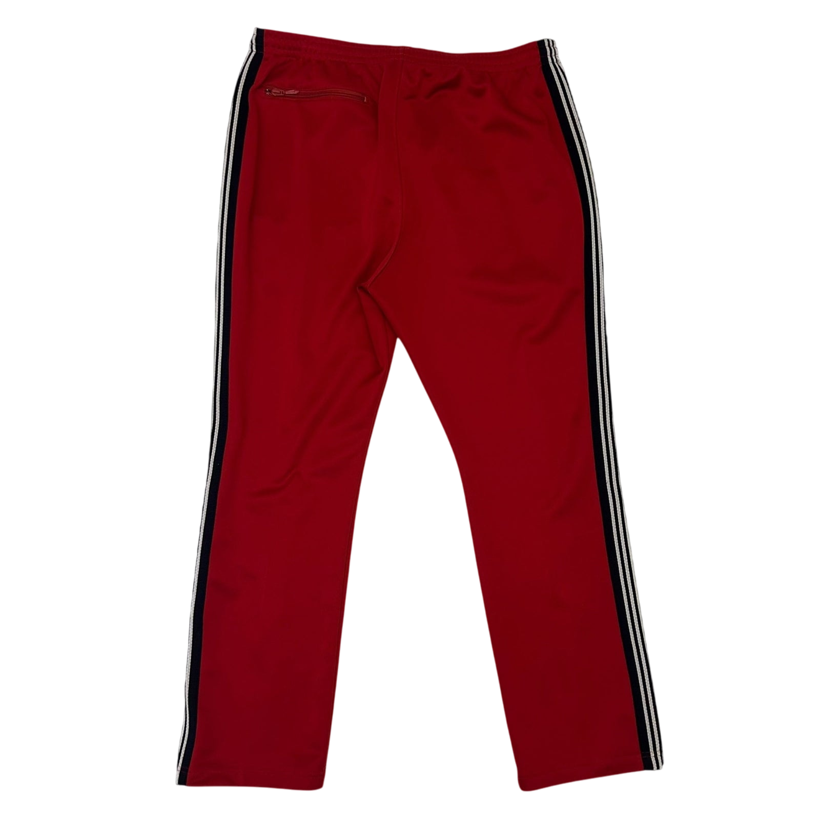 Needles Poly Smooth Track Pants Red/Black (Size L)
