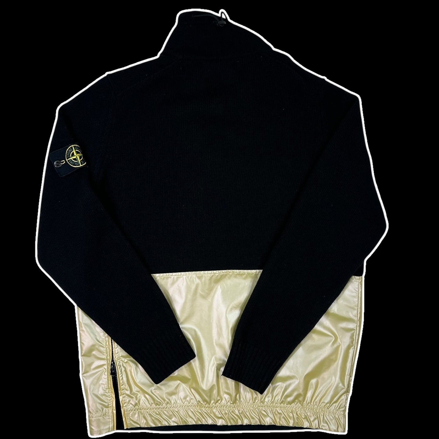 AW2019 Stone Island Lambswool With Iridescent Coating Tela Anorak (Fits M-L)