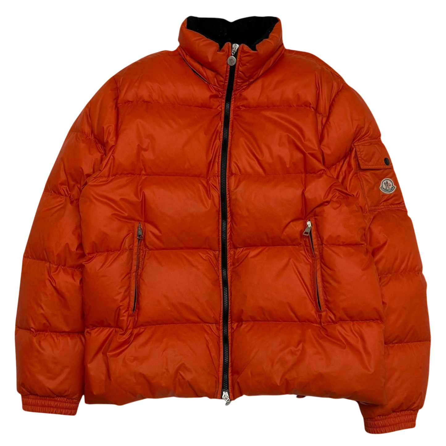 Moncler Vintage Maya Down Jacket Orange (Fits L)