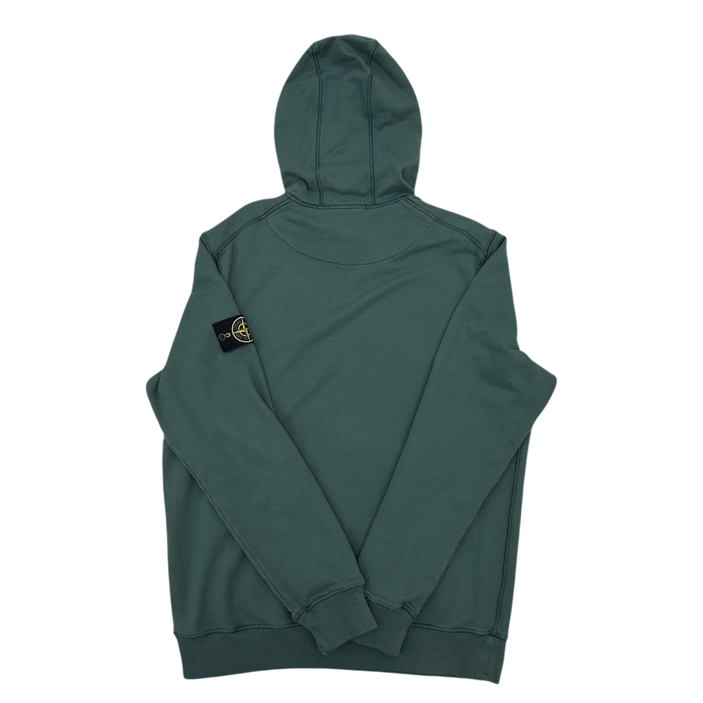 Stone Island Pullover Hoodie Petrol Green (Fits L/XL)