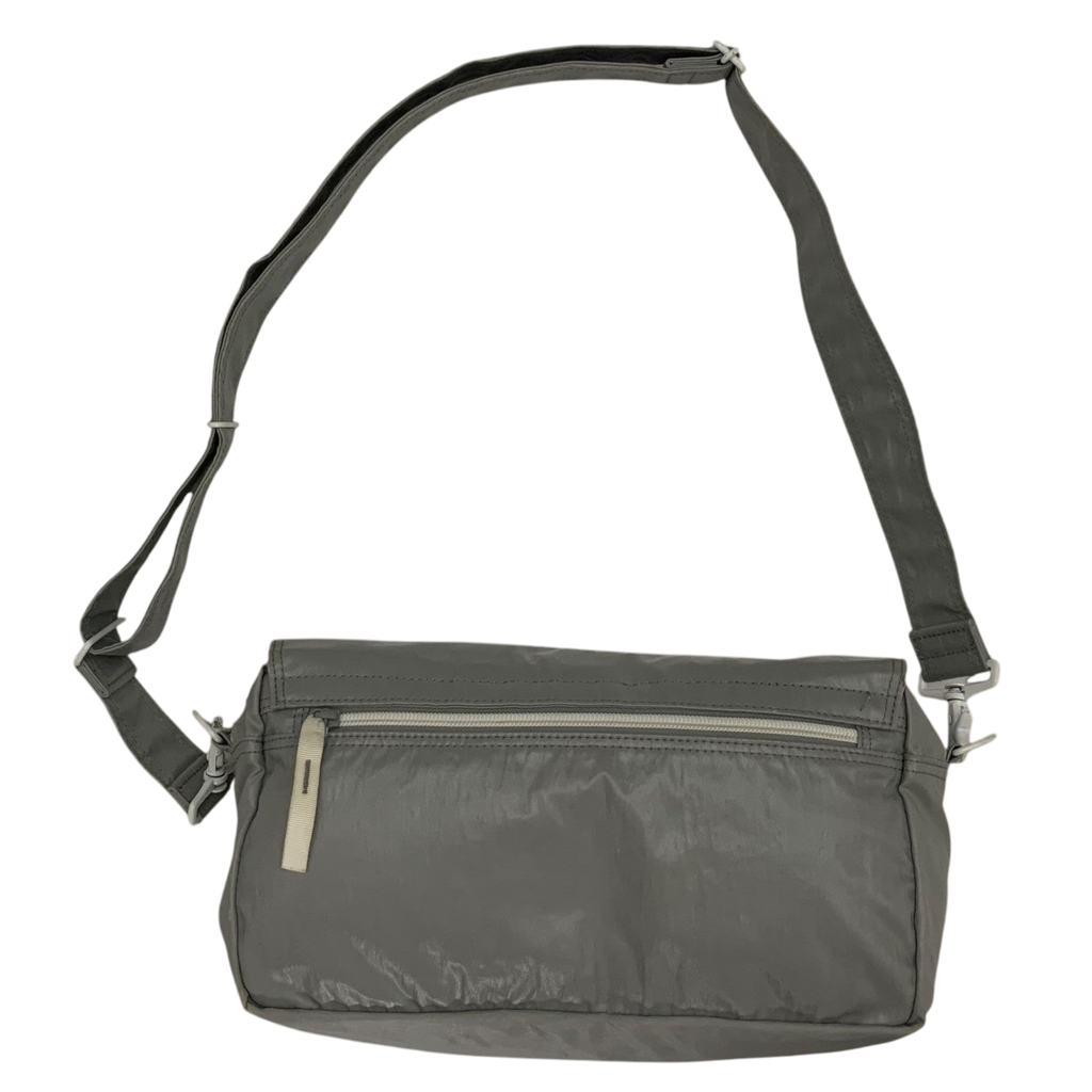 Porter Vintage Nylon Messenger Bag Metallic Silver