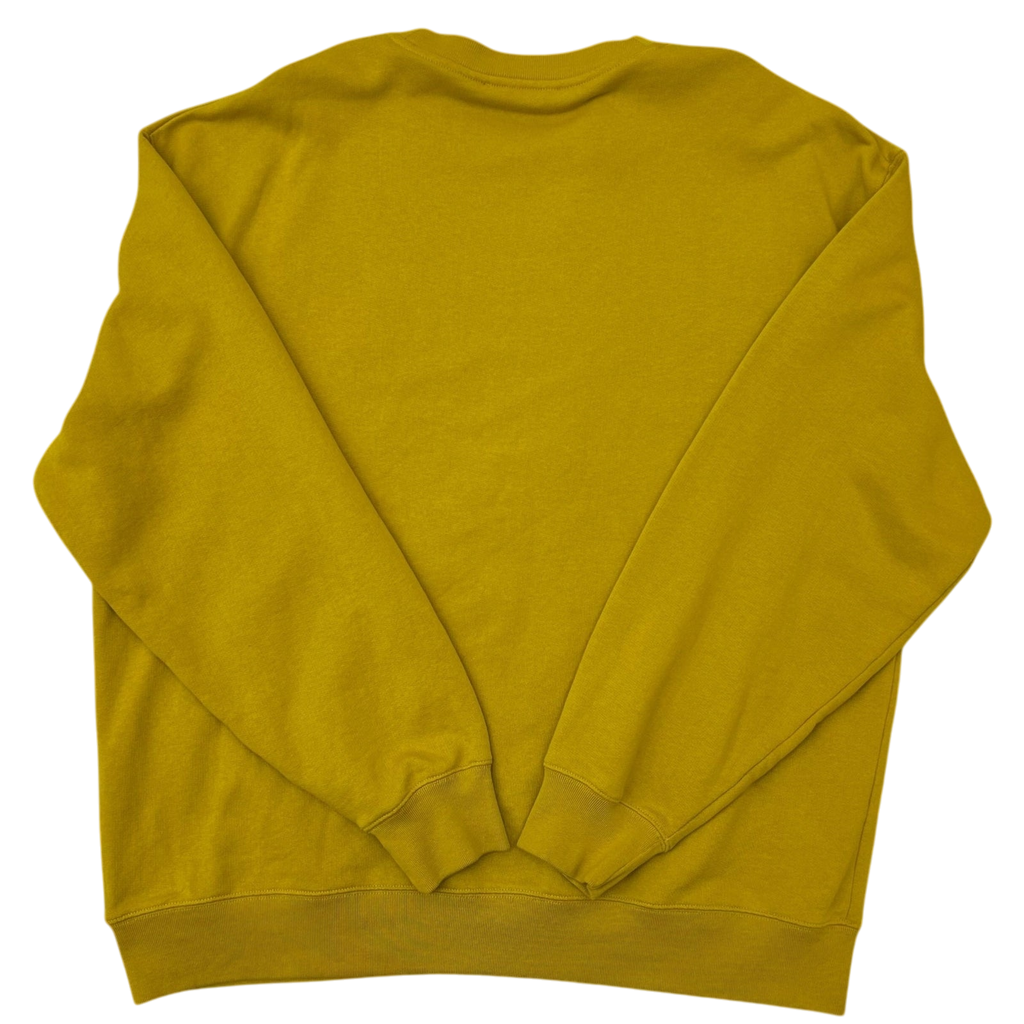 Acne Studios Yellow Oversized Forba Face Sweater (Fits L)