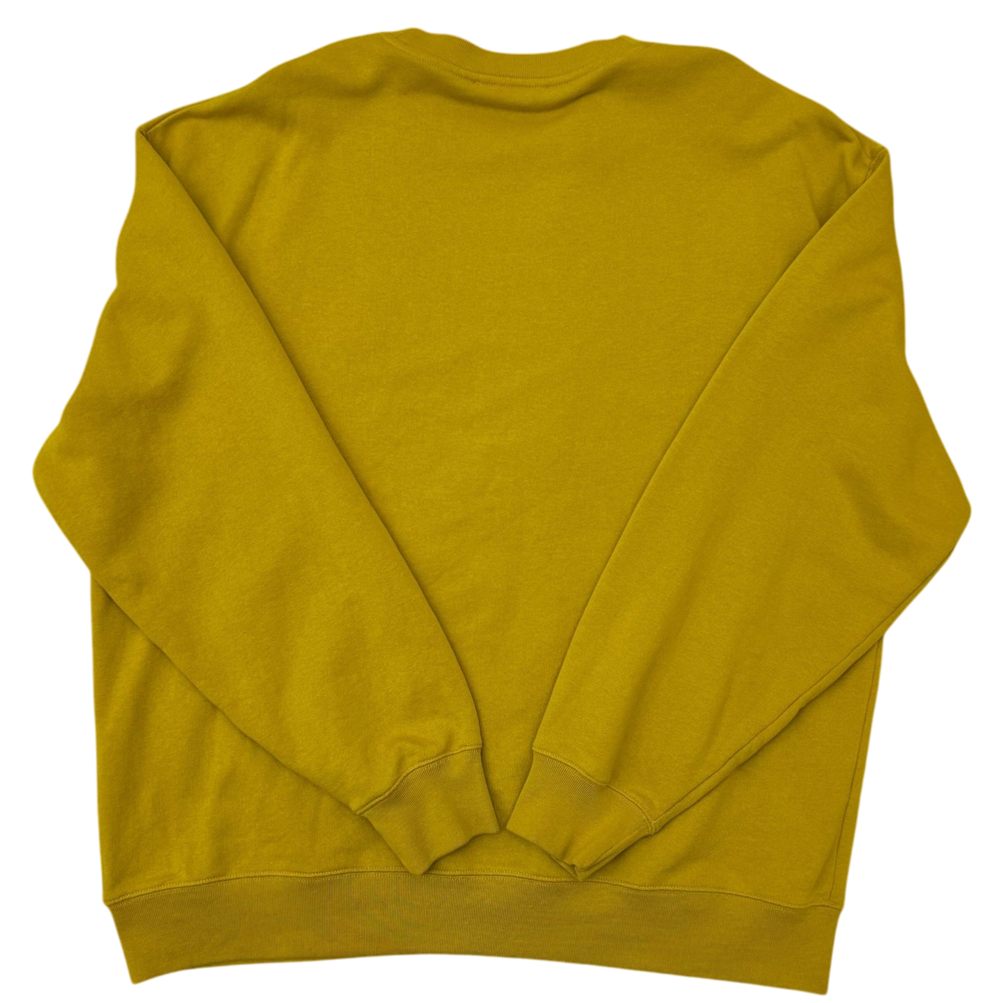Acne Studios Yellow Oversized Forba Face Sweater (Fits L)