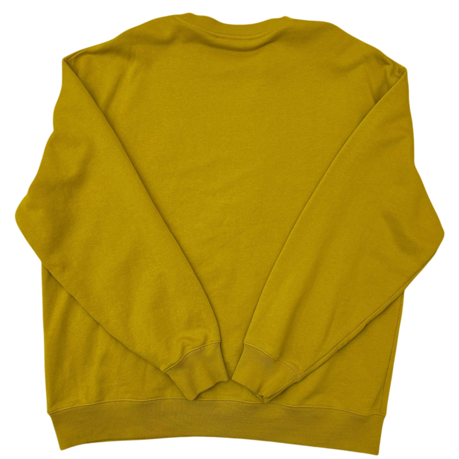 Acne Studios Yellow Oversized Forba Face Sweater (Fits L)