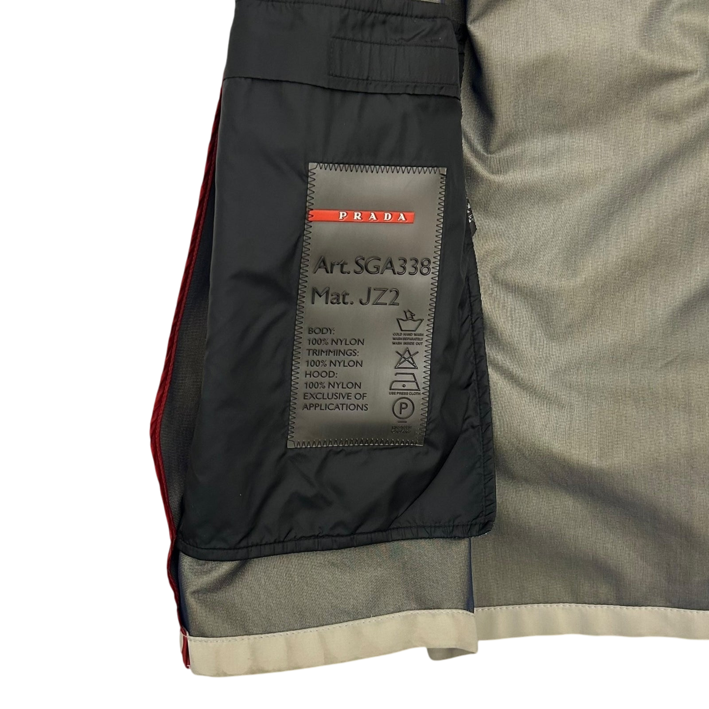 2003 Prada Luna Rossa Nylon Jacket (Fits L)