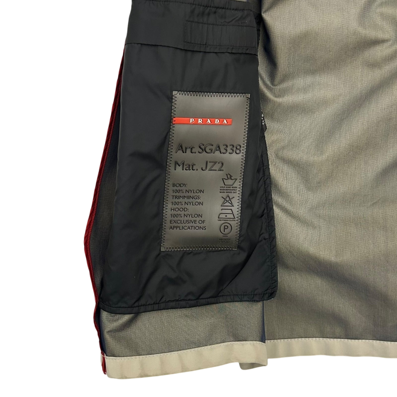 2003 Prada Luna Rossa Nylon Jacket (Fits L)