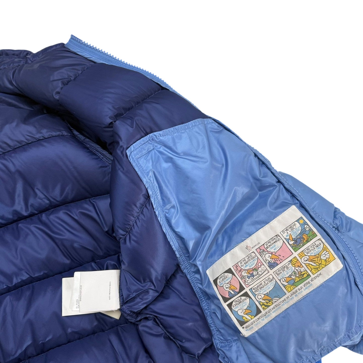 Moncler Jeanbart Down Jacket Light Blue (Fits M)