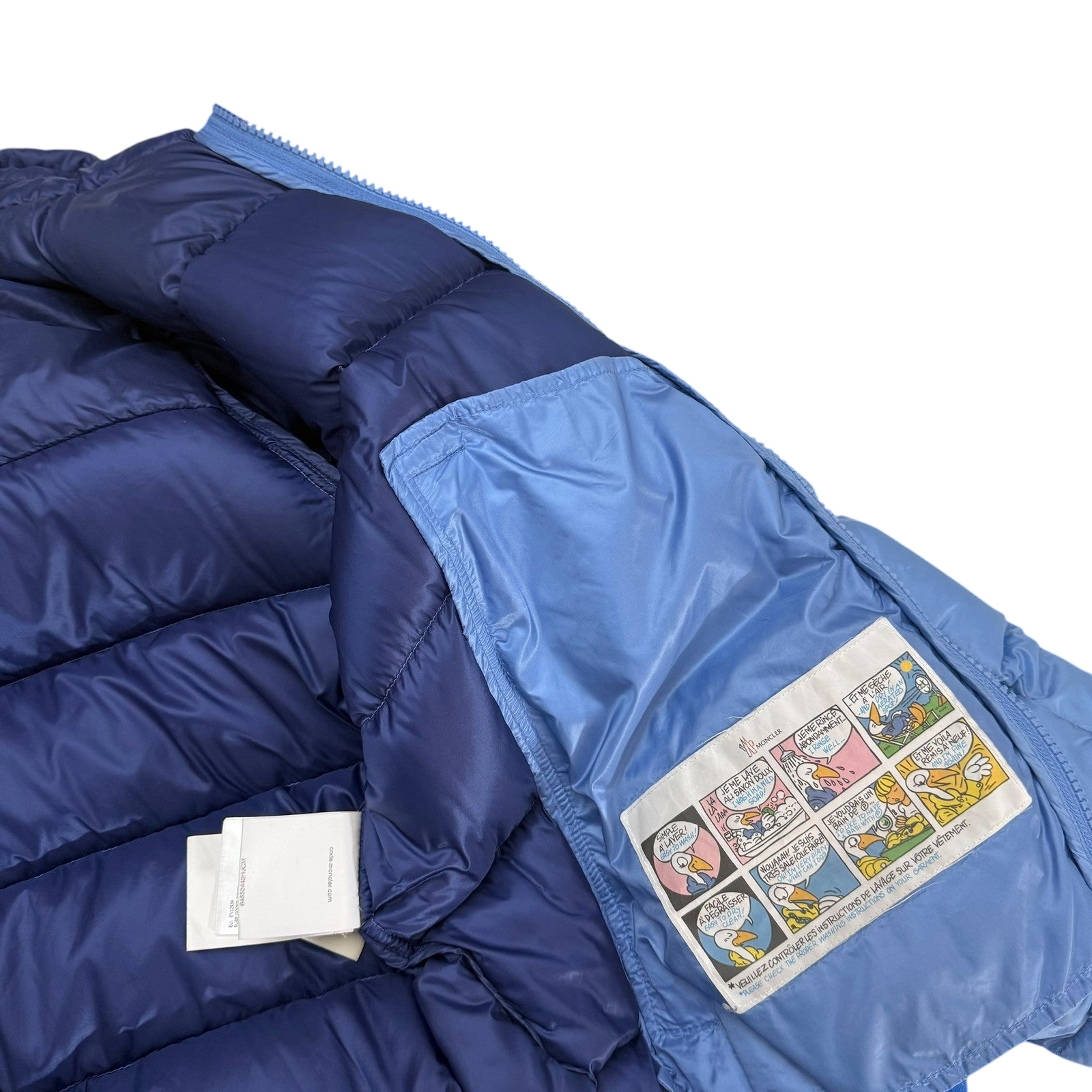 Moncler Jeanbart Down Jacket Light Blue (Fits M)