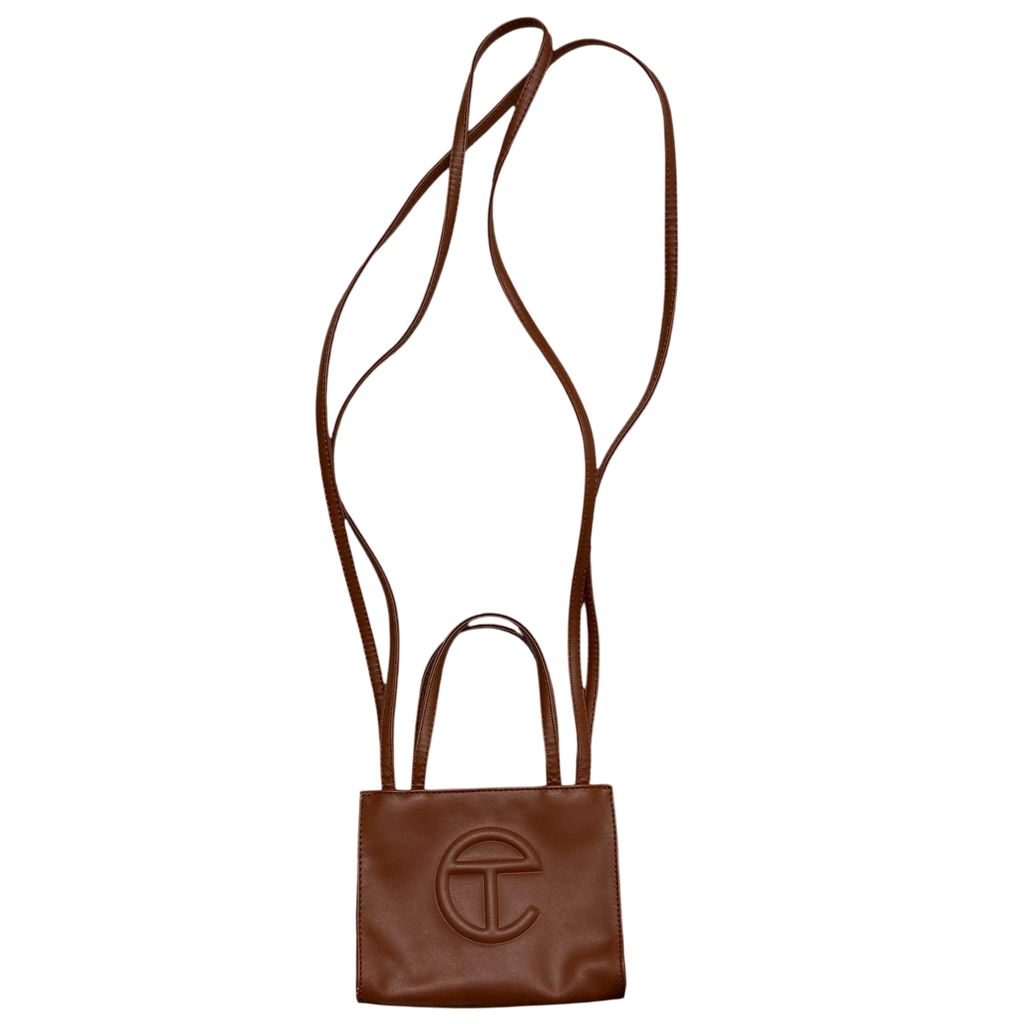 Telfar Small Shopping Bag Brown