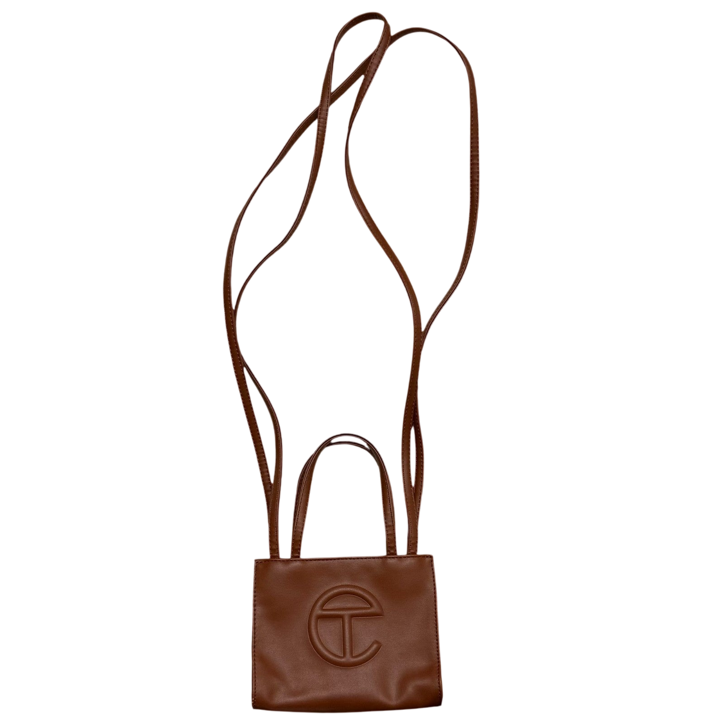 Telfar Small Shopping Bag Brown