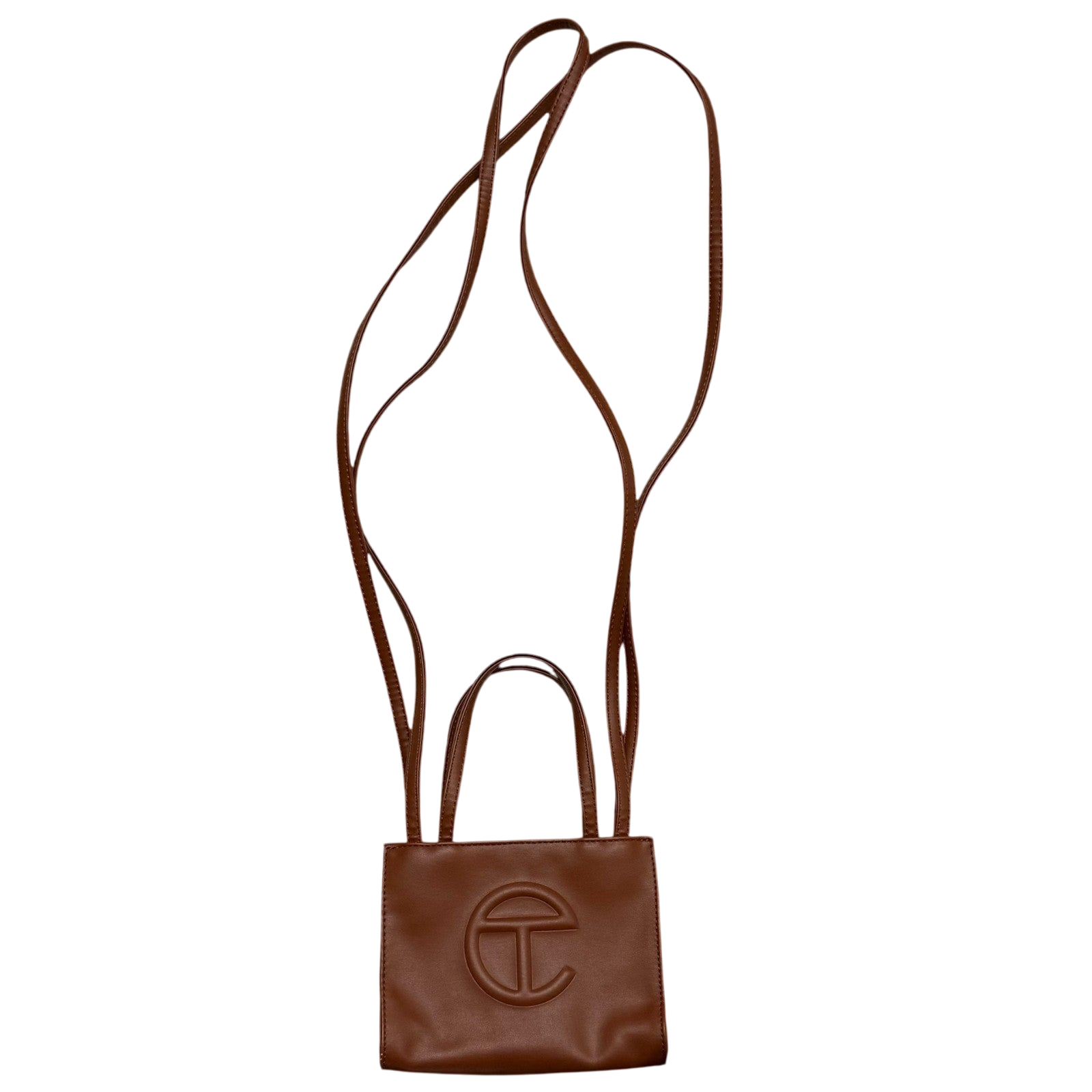Telfar Small Shopping Bag Brown