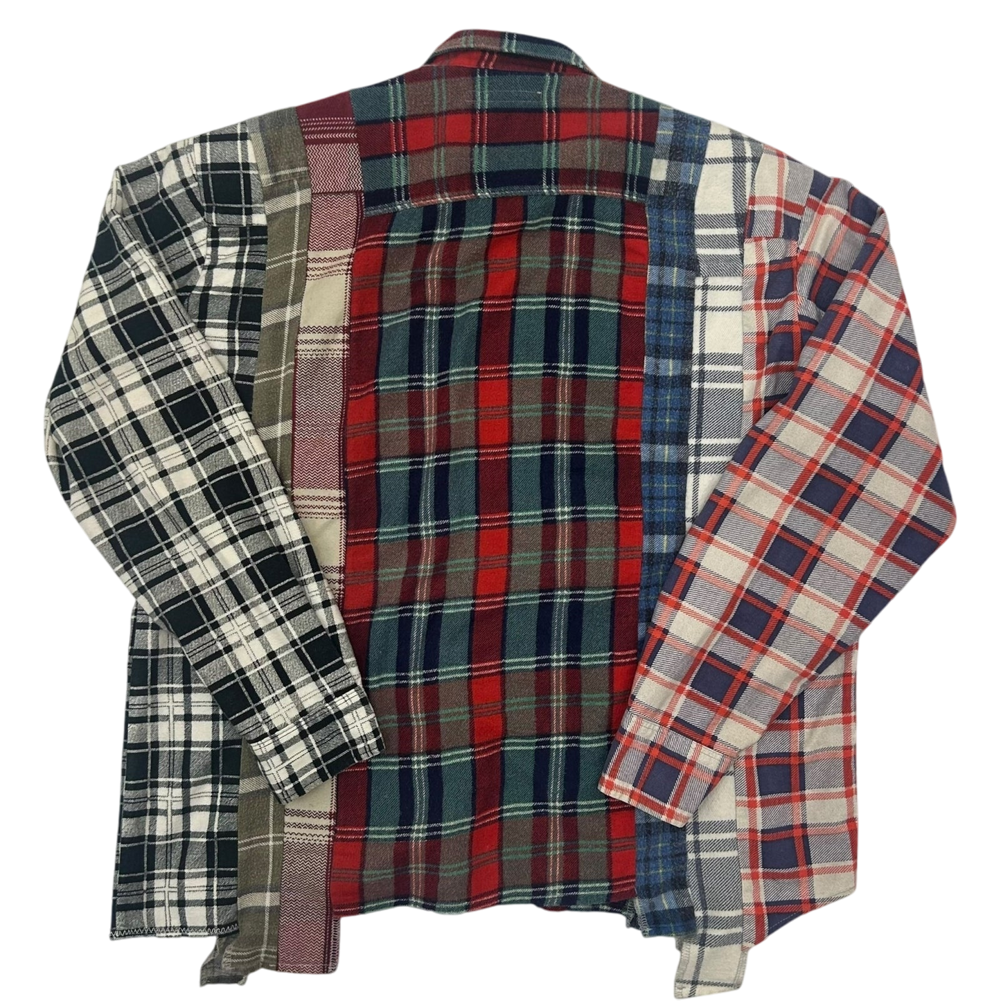 Needles Rebuild 7 Cut Flannel Shirt (Fits S/M)