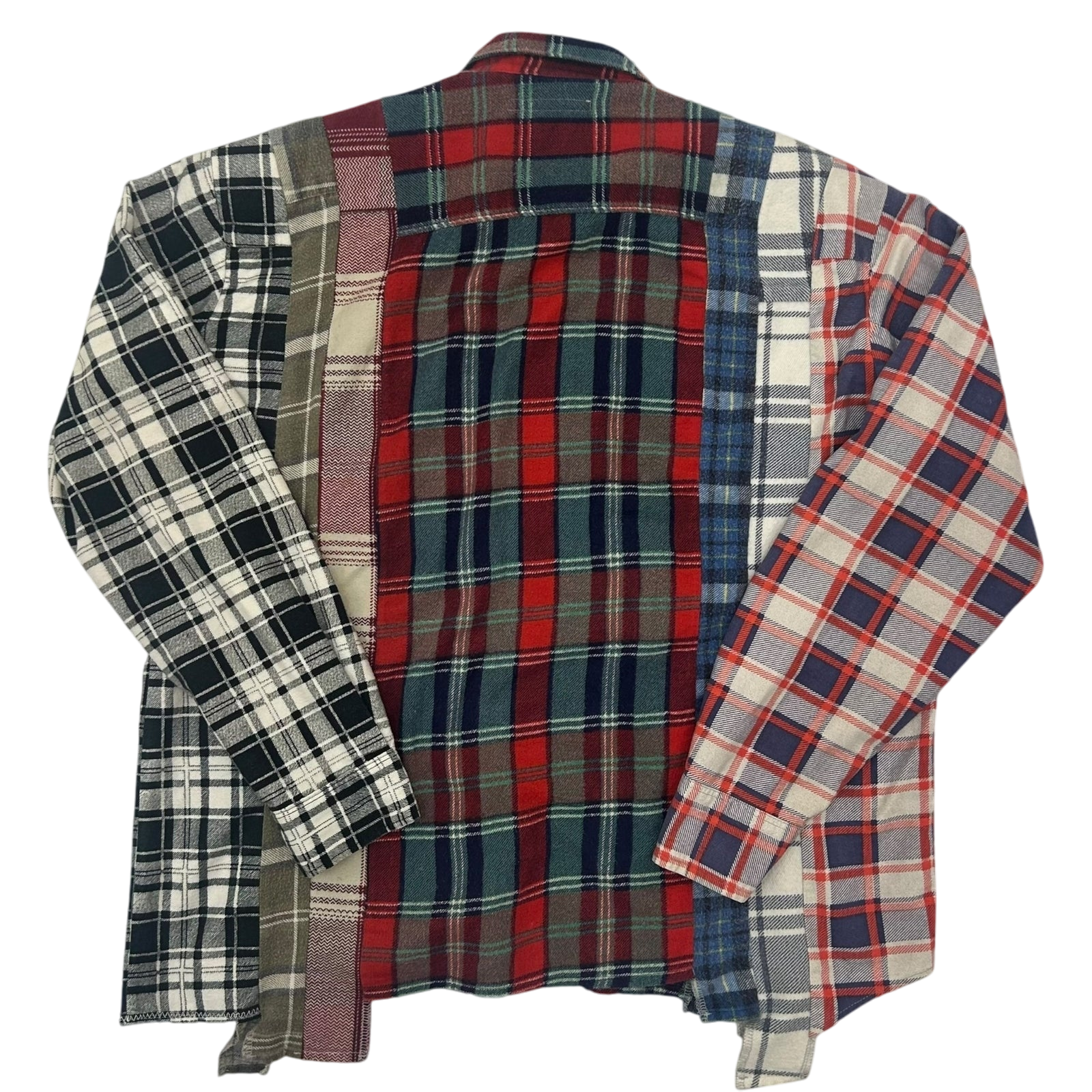 Needles Rebuild 7 Cut Flannel Shirt (Fits S/M)