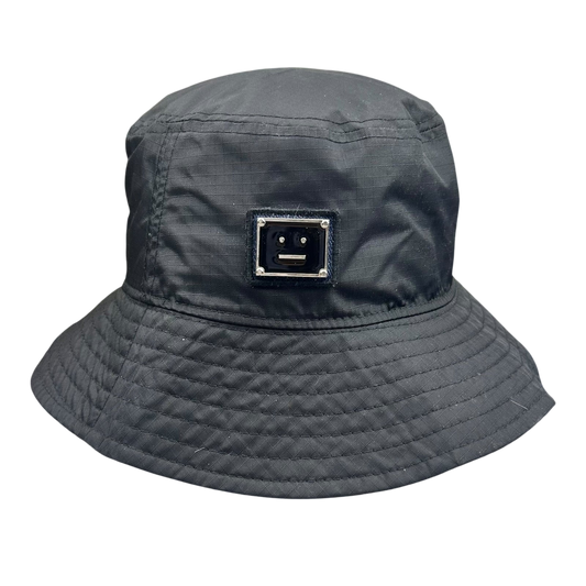 Acne Studios Logo-Appliquéd Ripstop Bucket Hat