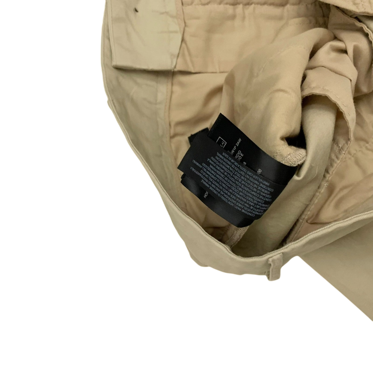 Burberry SS18 Sketch Print Cotton Chino Pants (Size 36”)