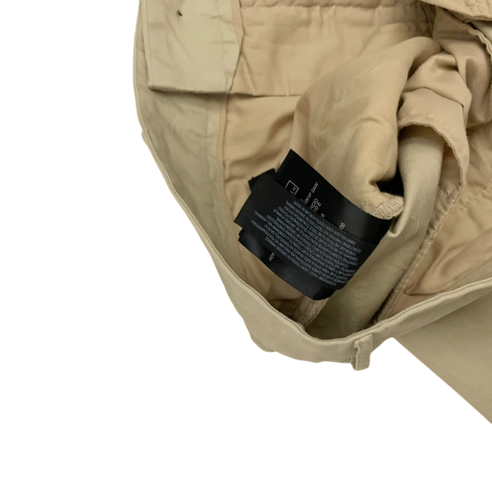 Burberry SS18 Sketch Print Cotton Chino Pants (Size 36”)