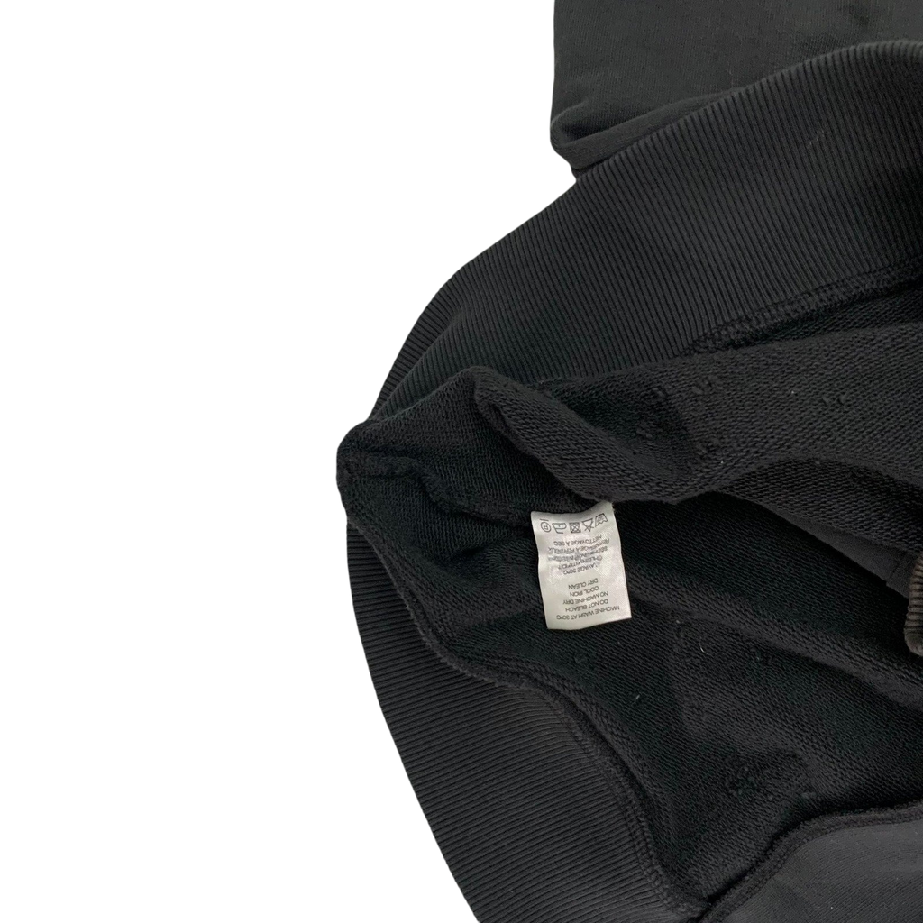 IRO Laslo Distressed Zip Up Hoodie Black (Fits L-XL)