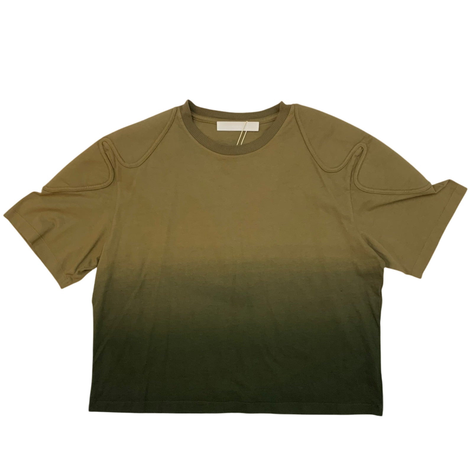 Dion Lee Sunfade T-shirt Khaki (Size XL womens/ M-L mens)