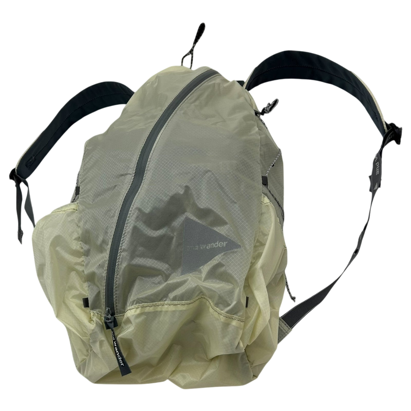 And Wander SIL Diagonal Zip Back Pack Cream