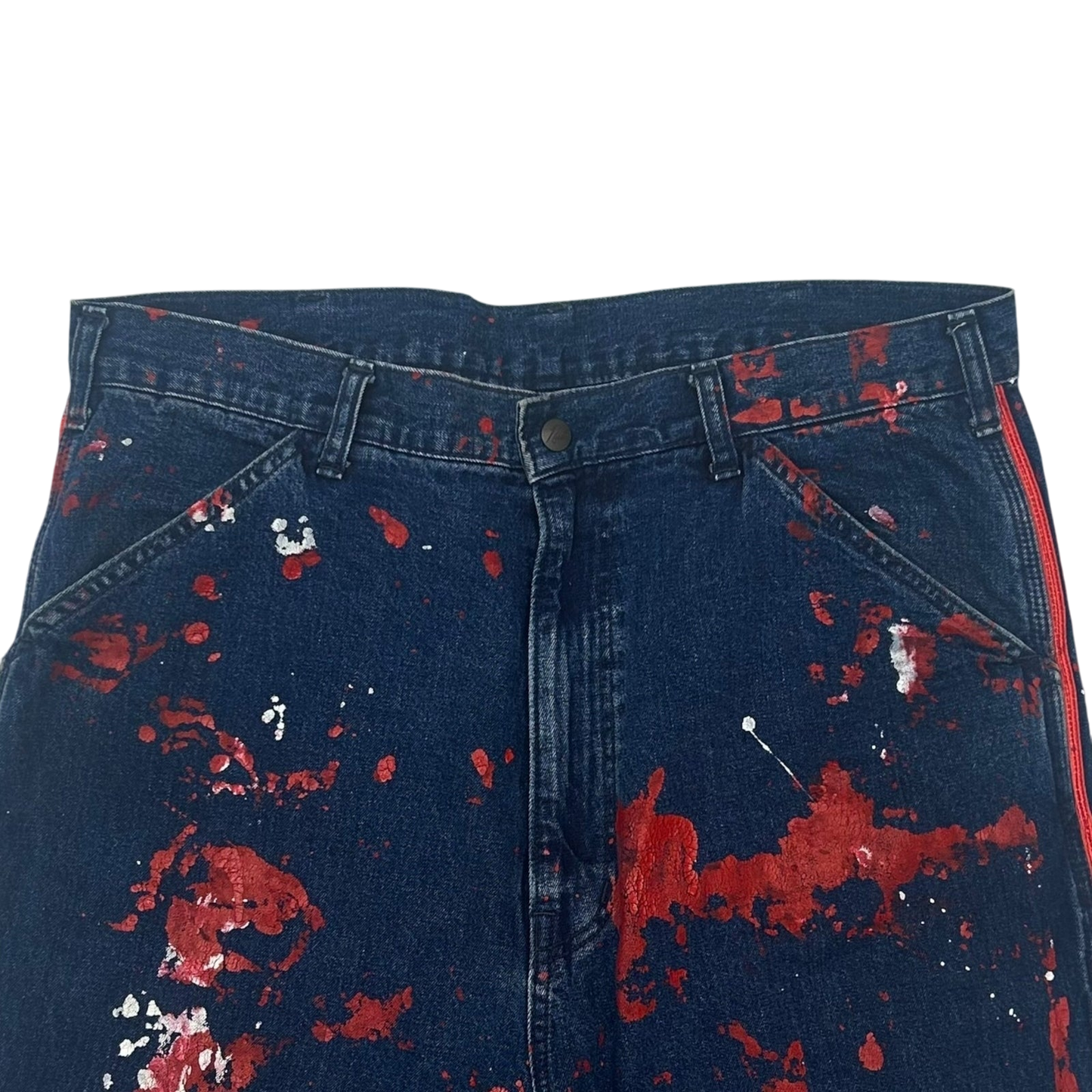 Needles Sideline Paint Splatter Carpenter Pants (Size L)