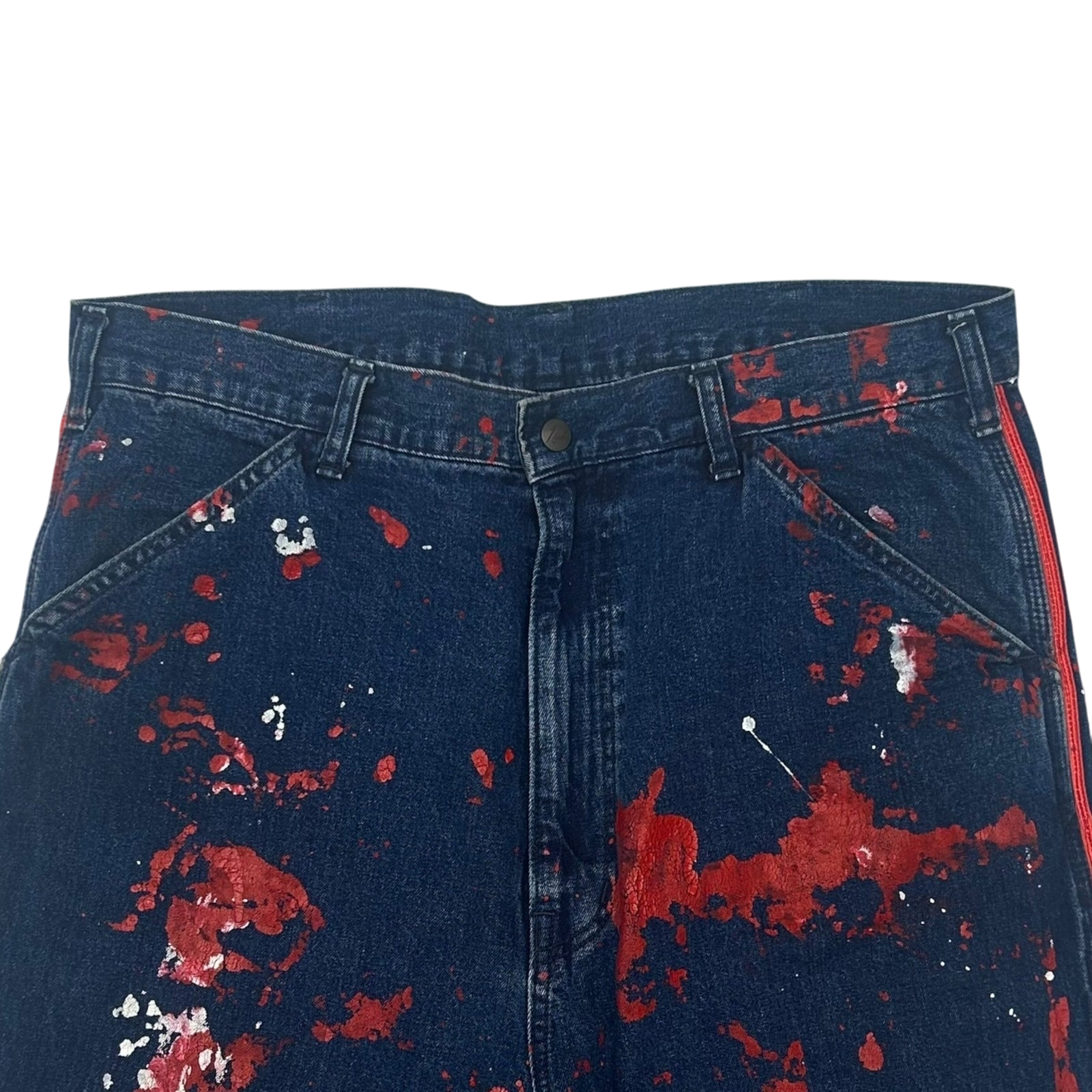 Needles Sideline Paint Splatter Carpenter Pants (Size L)