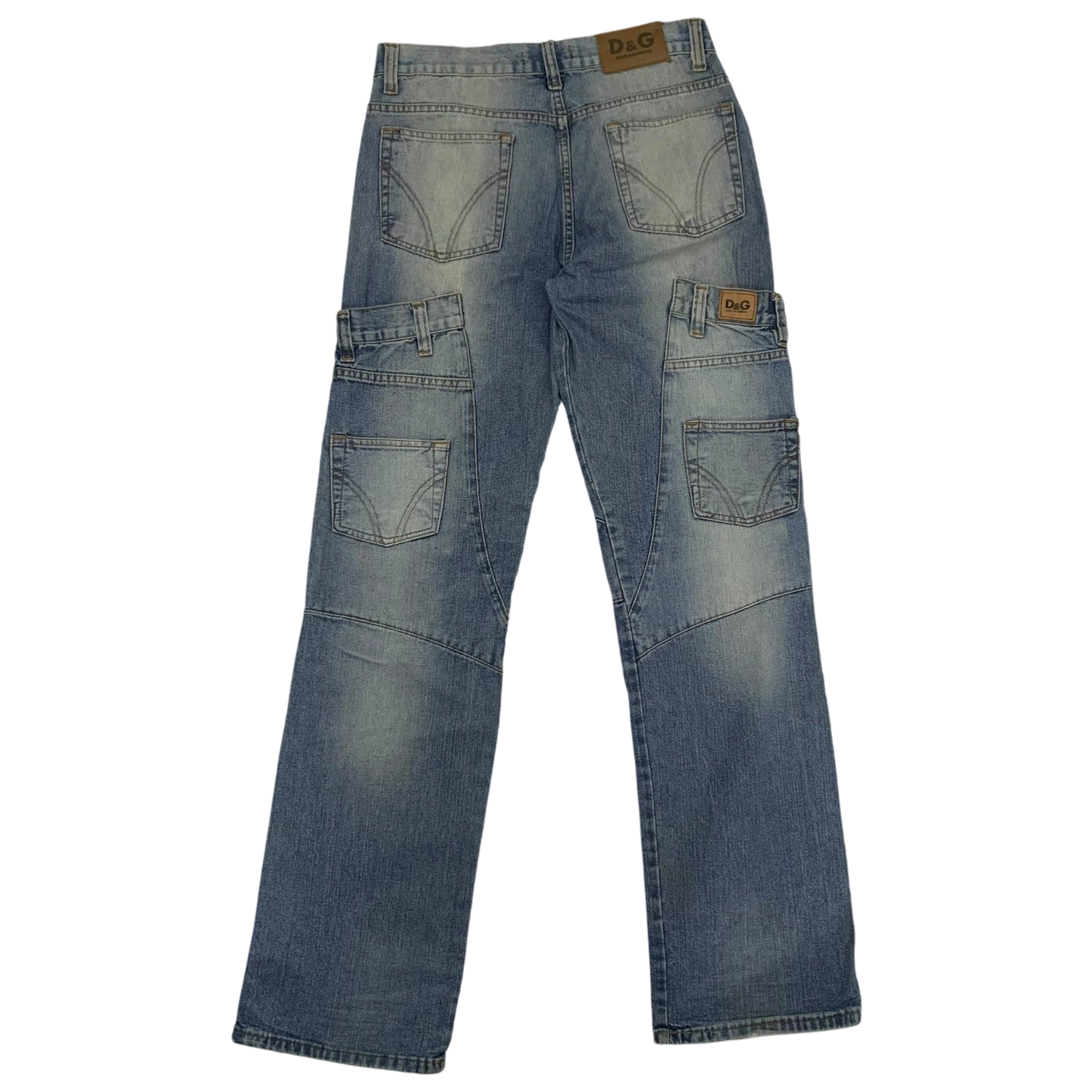 Dolce & Gabbana 90s Double-Waist Jeans (Size 32)