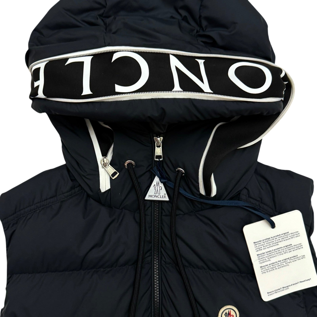 Moncler Cardamine Down Vest Black (Fits M-L)