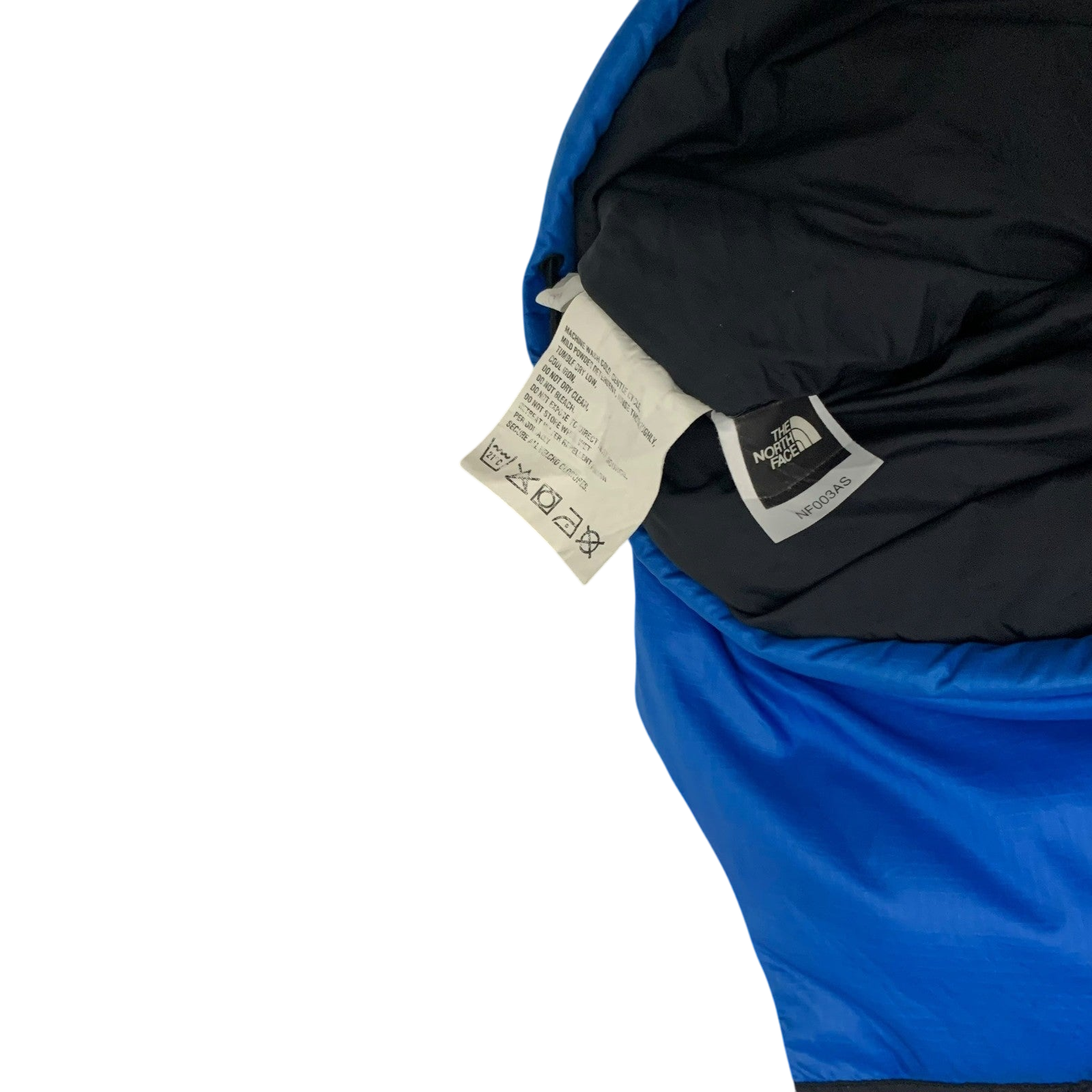 The North Face Nuptse 700Down Puffer Jacket Blue/Black (Size S)
