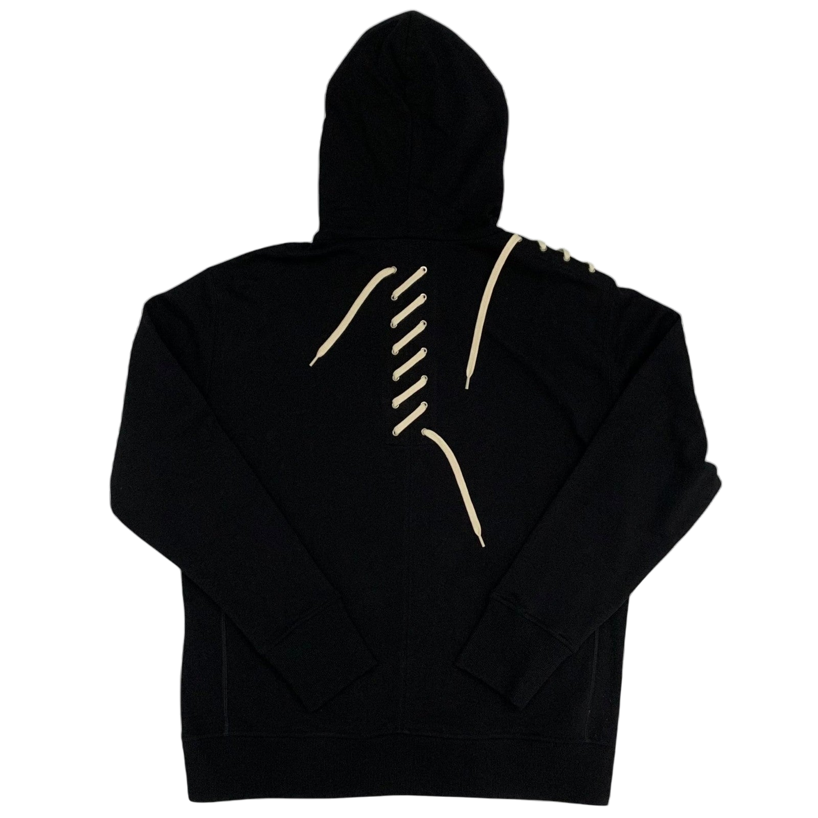 Craig Green Lace-up Detailing Hoodie Black (Fits L-XL)