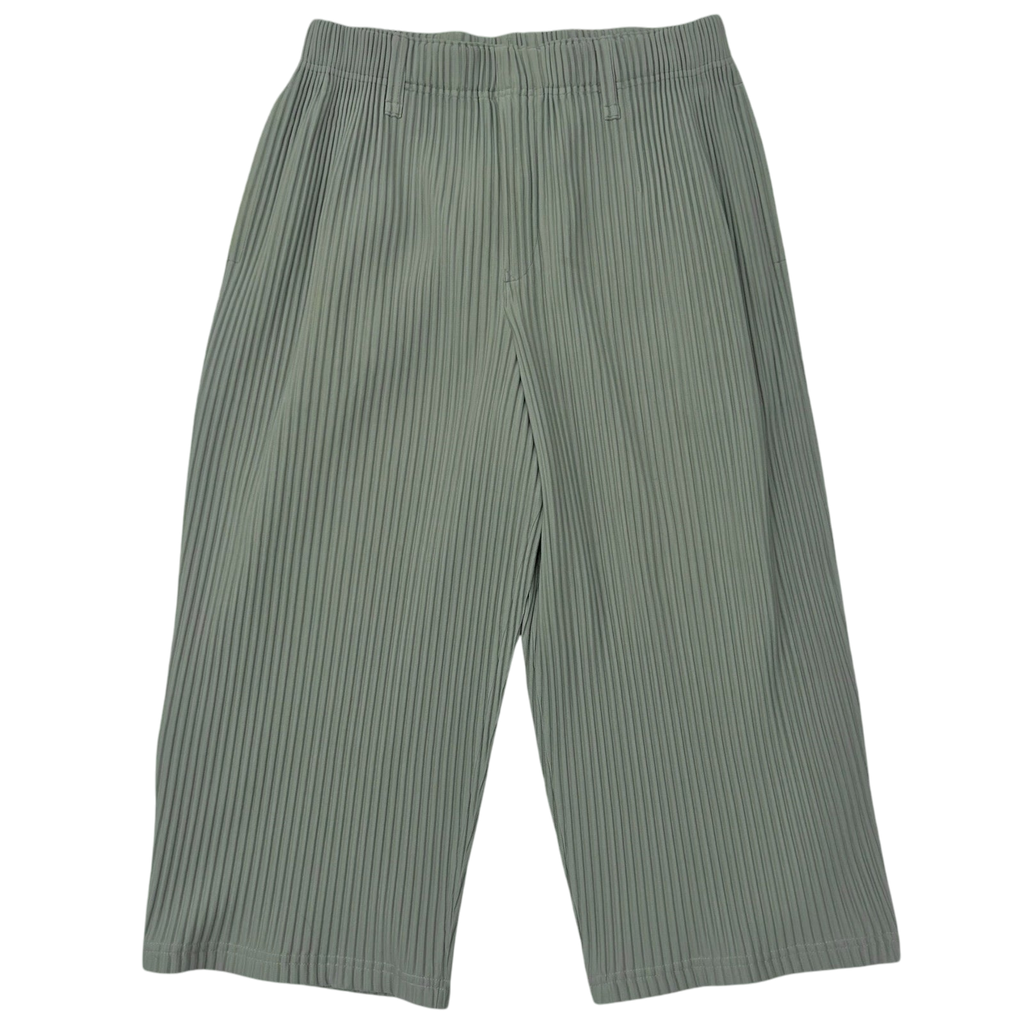 Issey Miyake Homme Plisse JF209 Pleated Wide Pants Grey (Fits M-L)