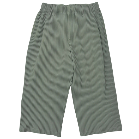 Issey Miyake Homme Plisse JF209 Pleated Wide Pants Grey (Fits M-L)