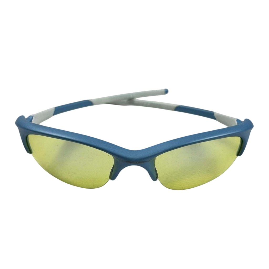 Vintage Oakley Half Jacket 1.0 Blue / White (with yellow lens)