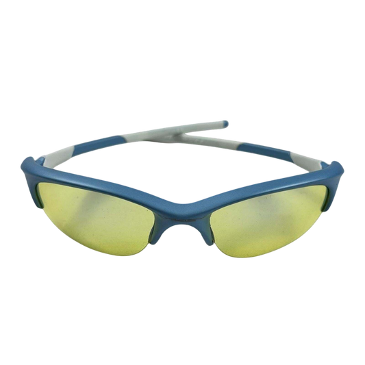 Vintage Oakley Half Jacket 1.0 Blue / White (with yellow lens)