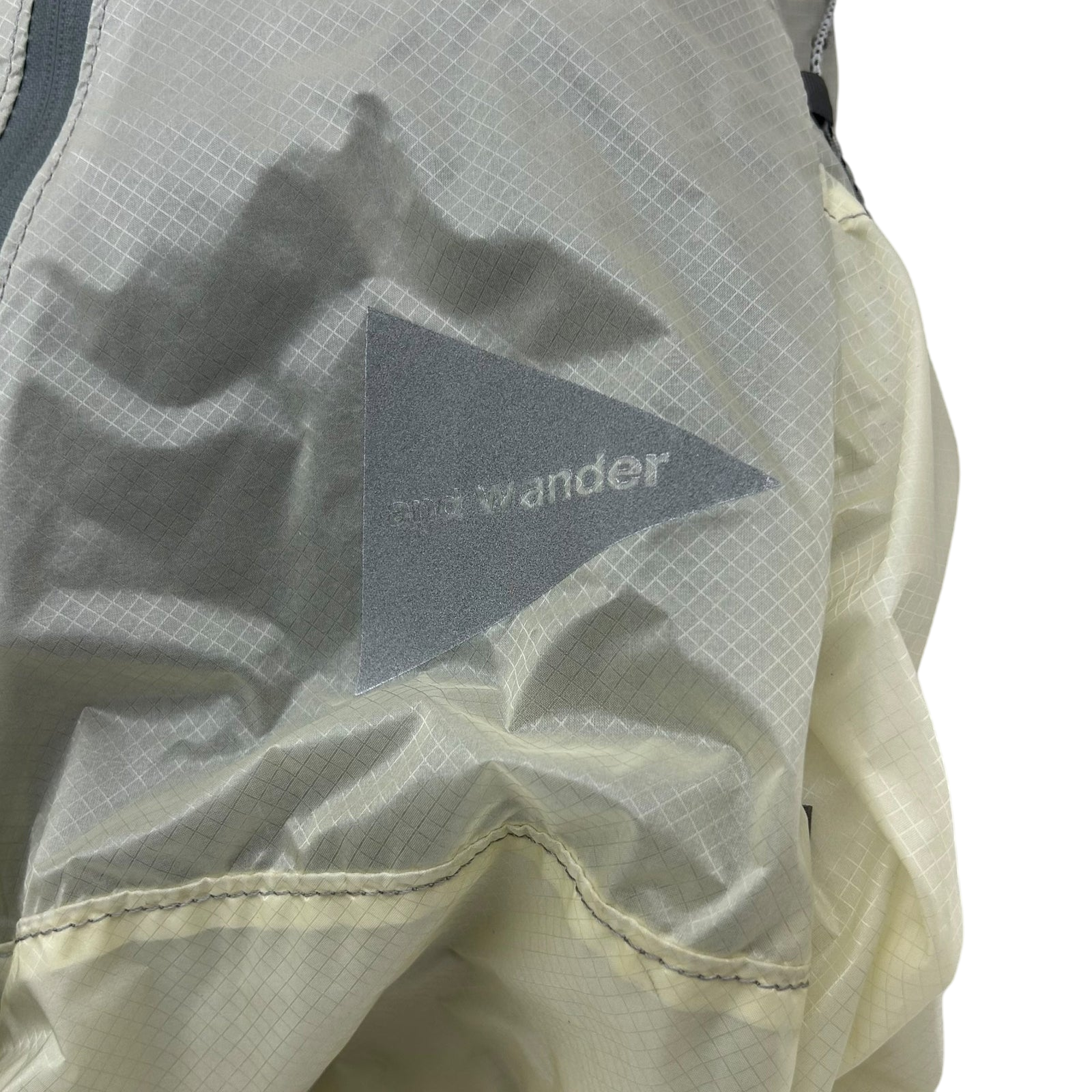 And Wander SIL Diagonal Zip Back Pack Cream