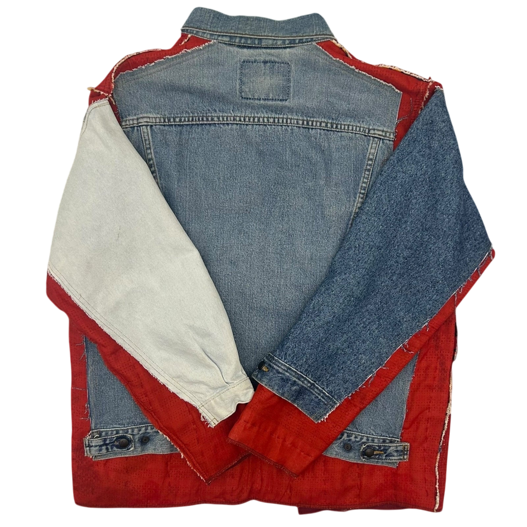 Needles Rebuild Patchwork Denim Jacket (Fits L/XL)