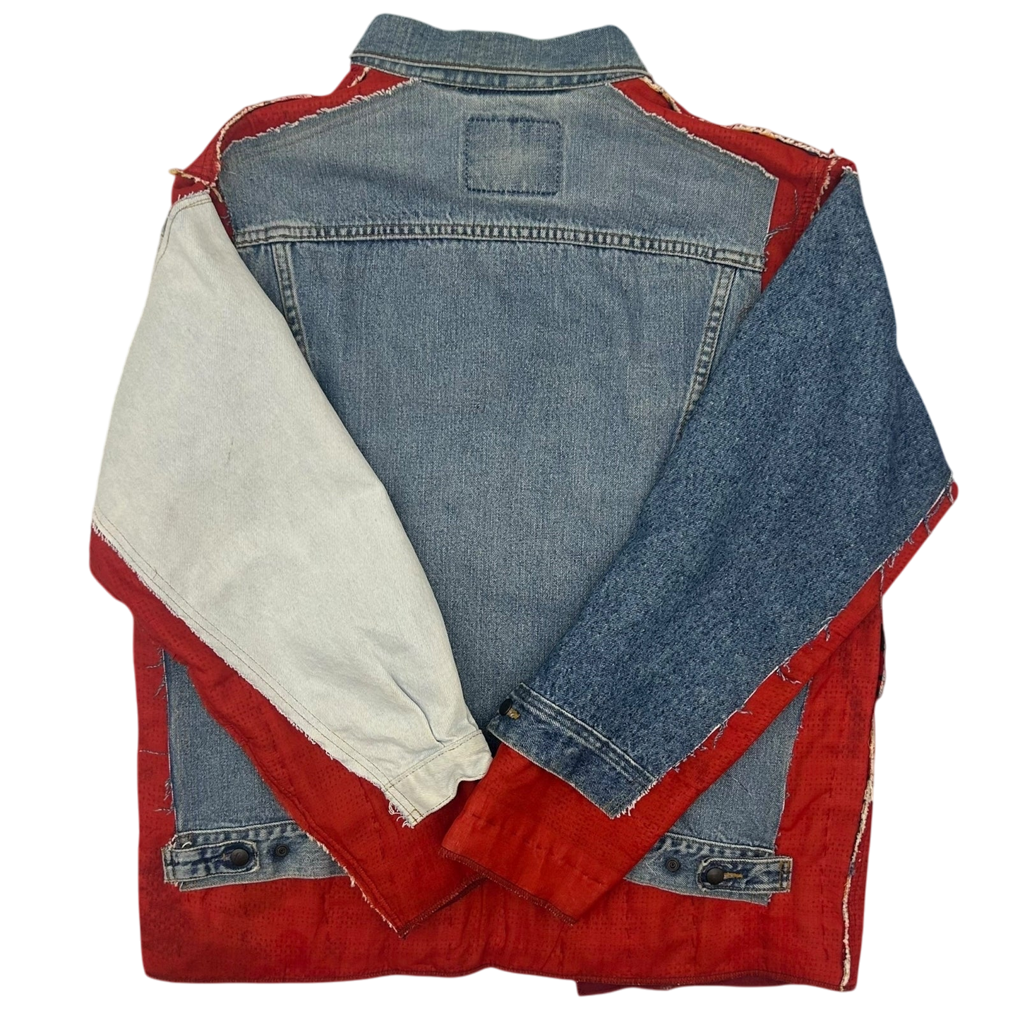 Needles Rebuild Patchwork Denim Jacket (Fits L/XL)