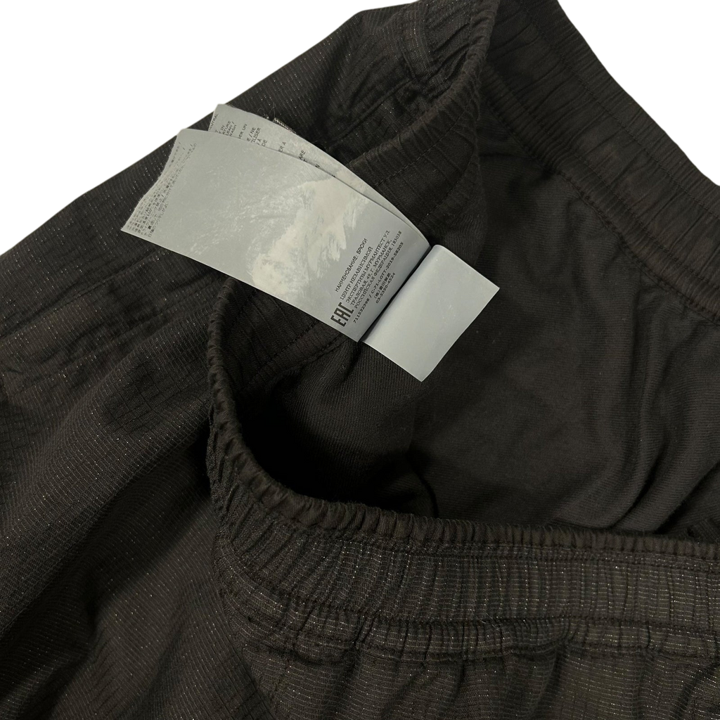 Stone Island Type RE-T Reflective Weave Rip Stop-TC Cargo Pants Black (Fits 32”)