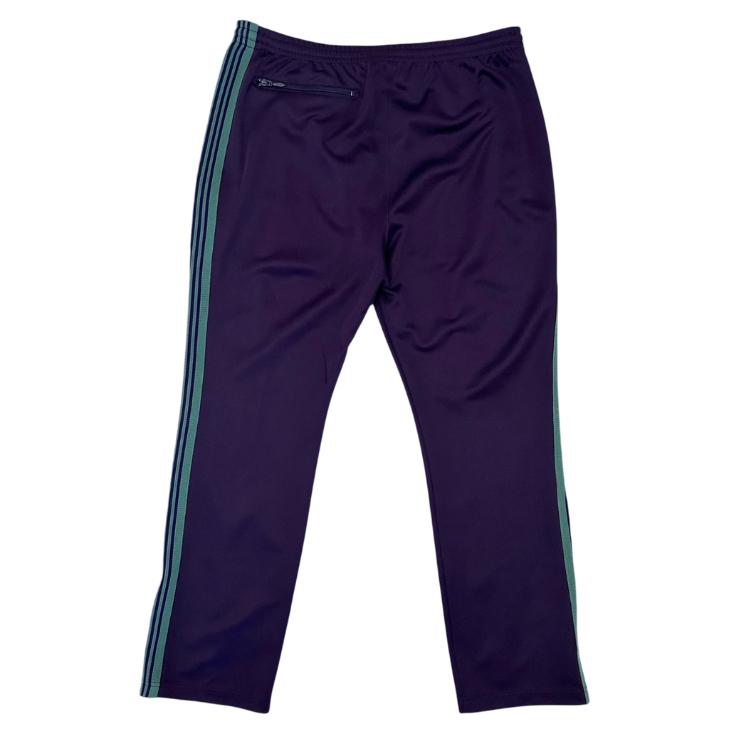 Needles Poly Smooth Track Pants Purple/Turquoise (Size XL)