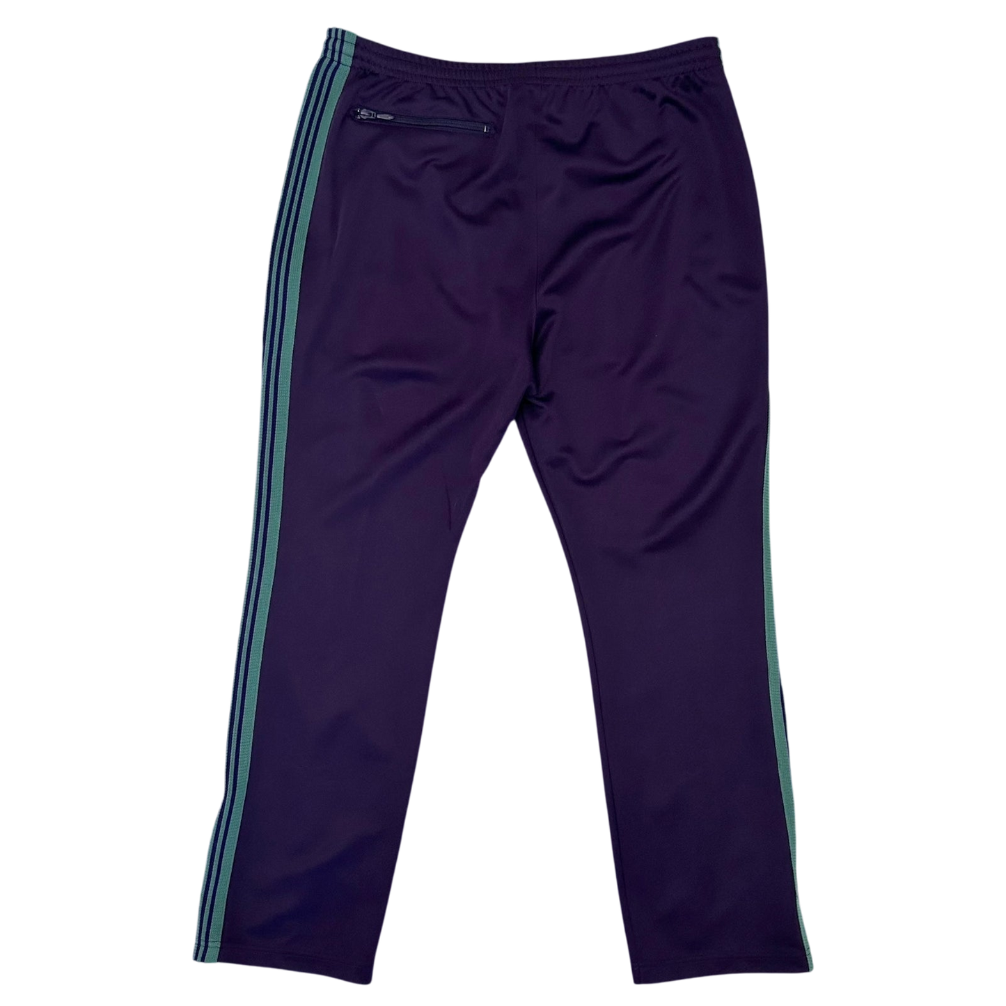Needles Poly Smooth Track Pants Purple/Turquoise (Size XL)