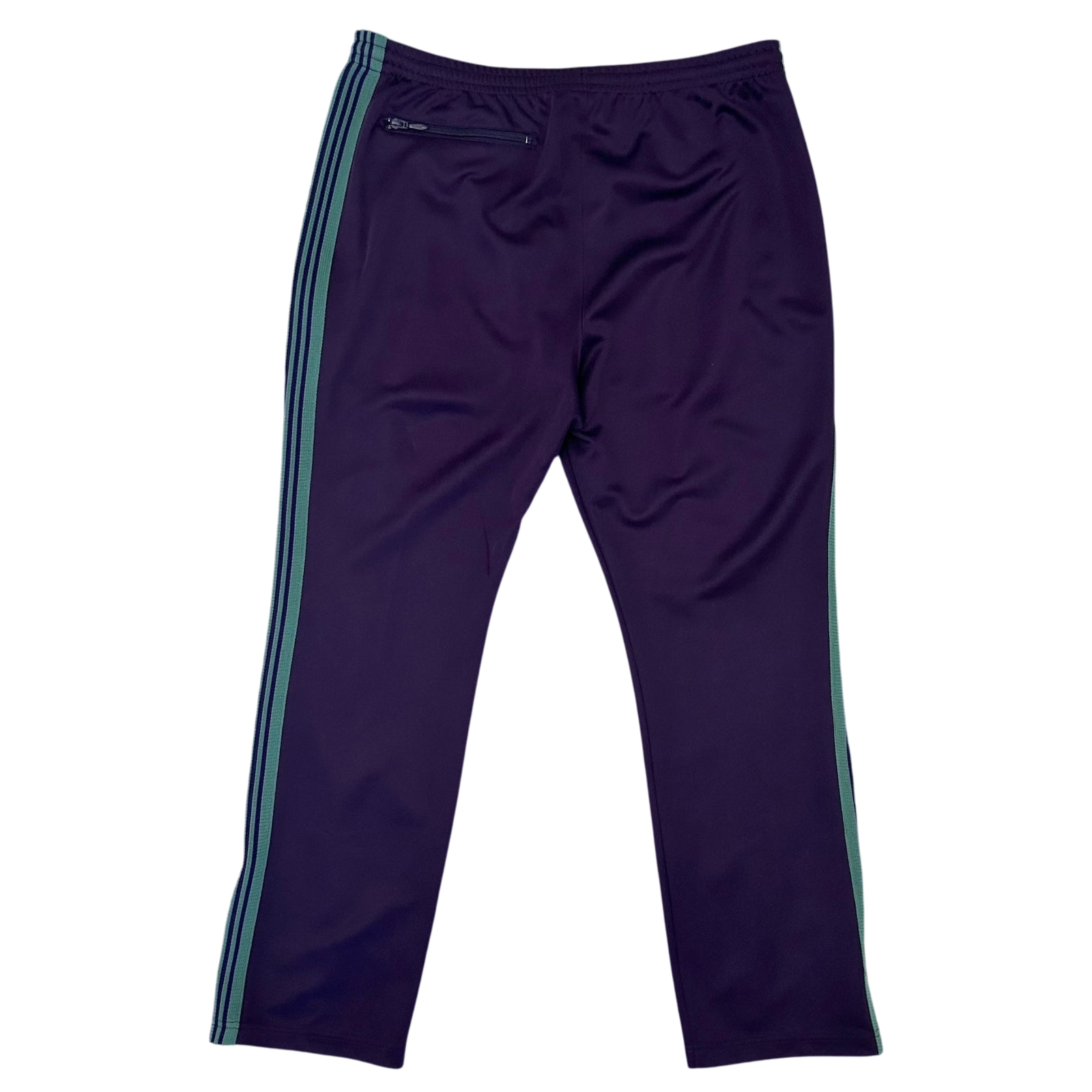 Needles Poly Smooth Track Pants Purple/Turquoise (Size XL)