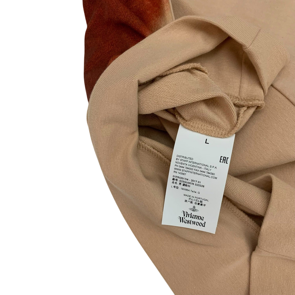 Vivienne Westwood Lip Print Sweatshirt Nude (Fits M-L)