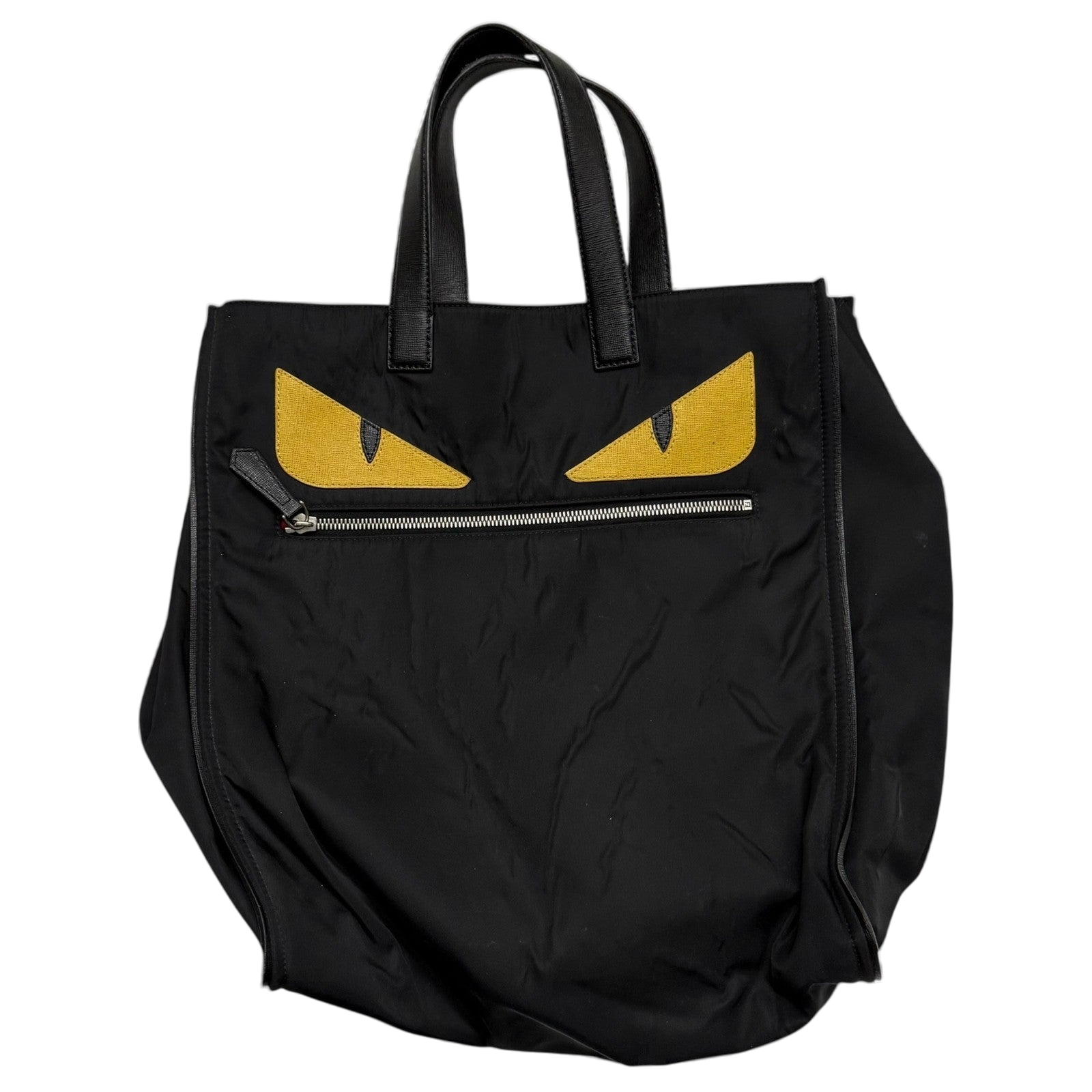 Fendi Monster Tote Bag Black