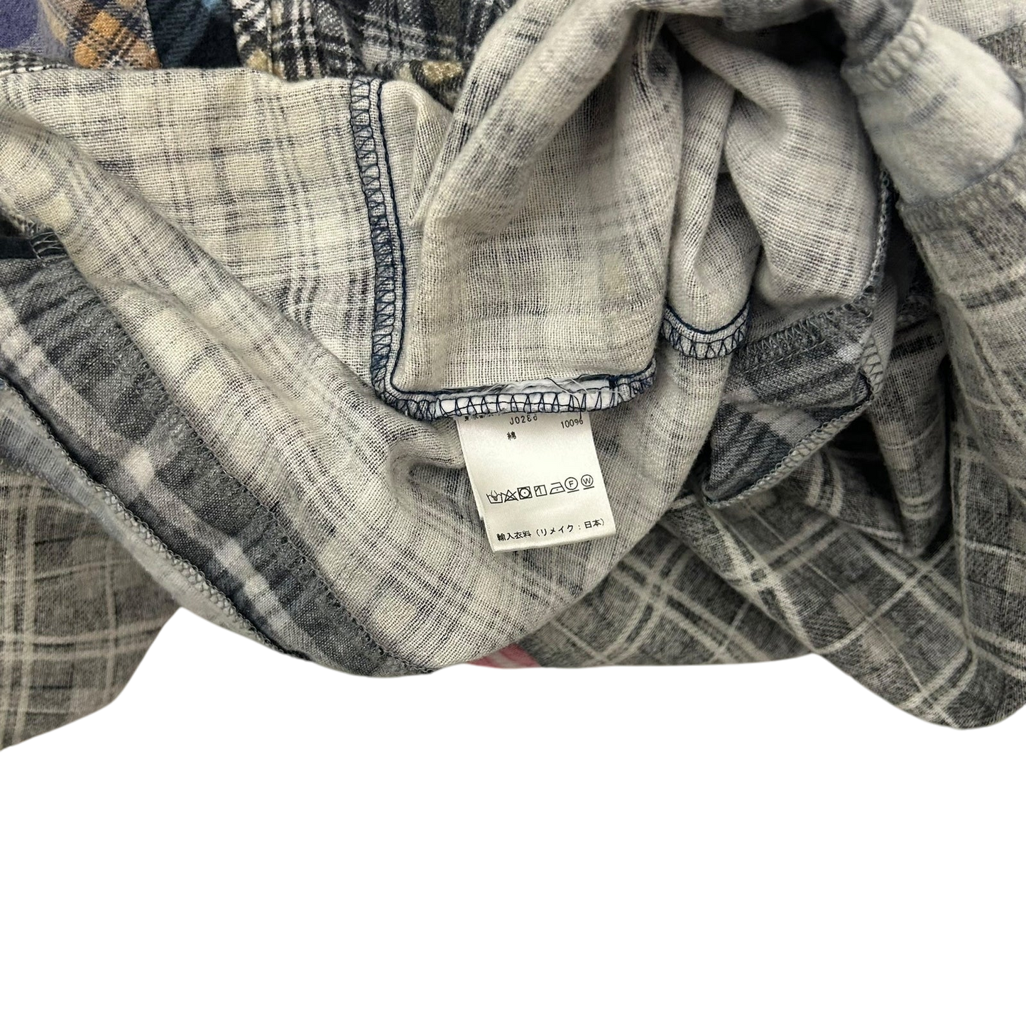 Needles Rebuild 7 Cut Flannel Shirt (Size L)