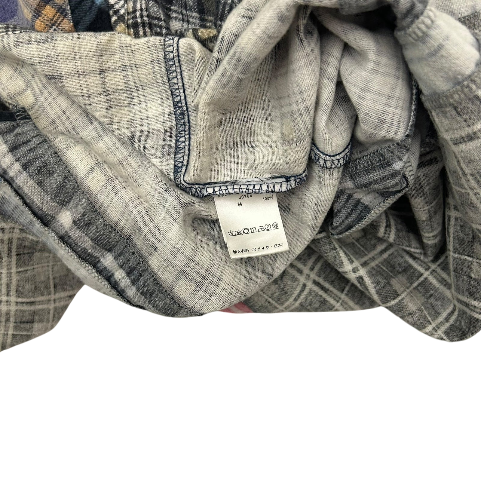 Needles Rebuild 7 Cut Flannel Shirt (Size L)