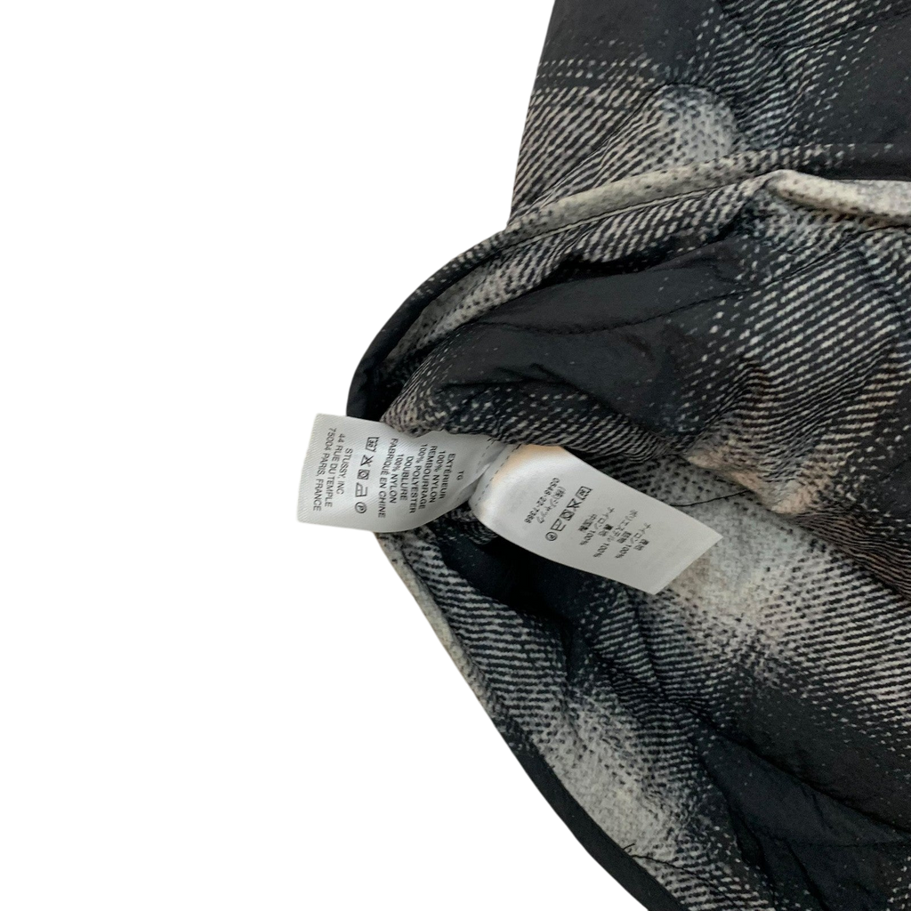 Stussy AW23 Plaid Nylon Liner Vest (Size XL)