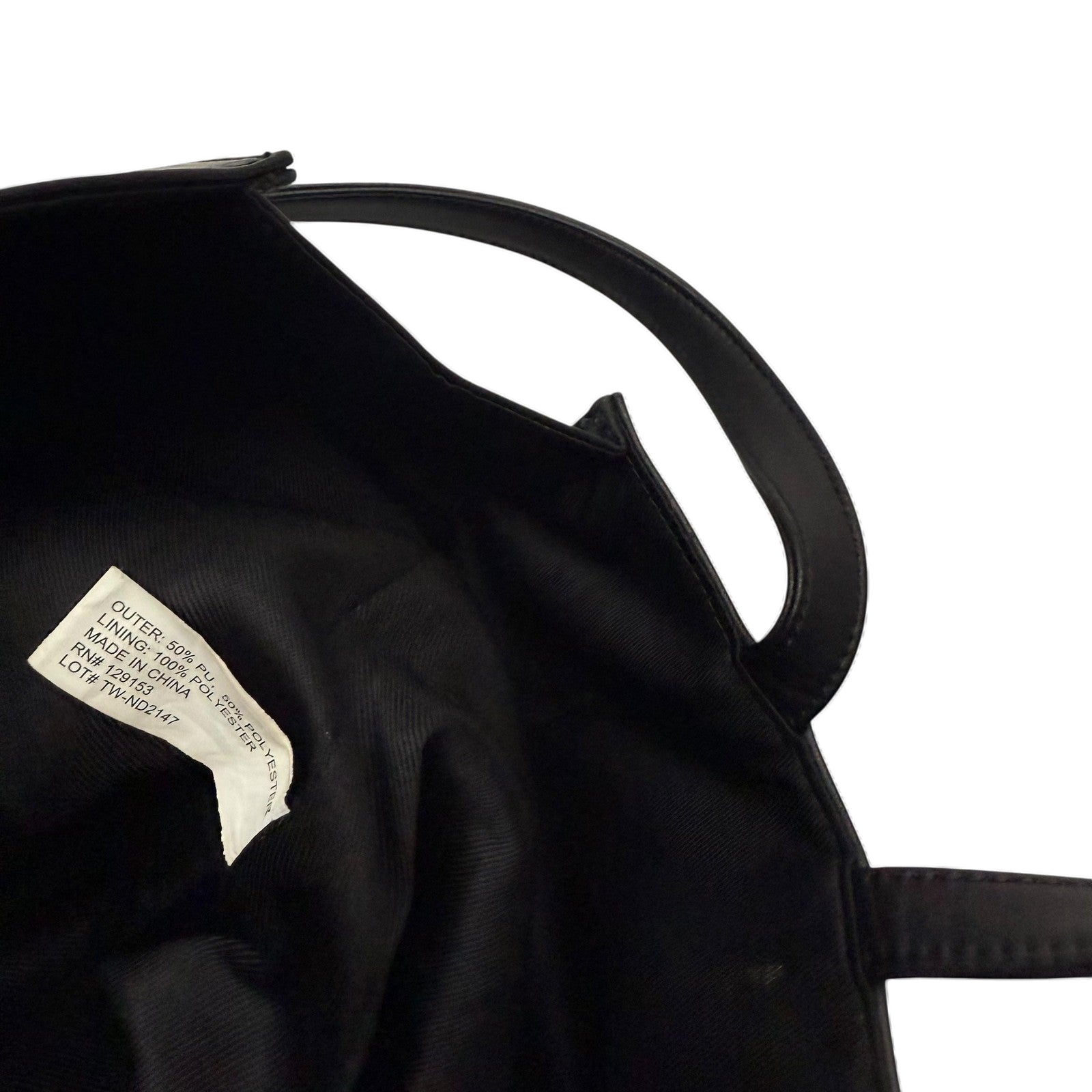 Telfar Vegan Leather Medium Shopping Bag Black