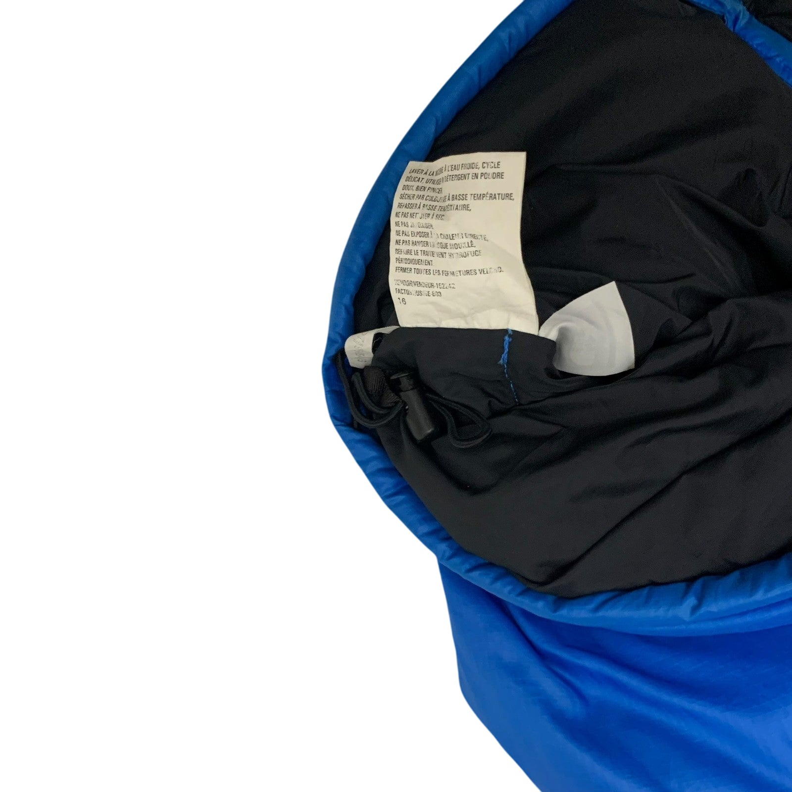 The North Face Nuptse 700Down Puffer Jacket Blue/Black (Size S)