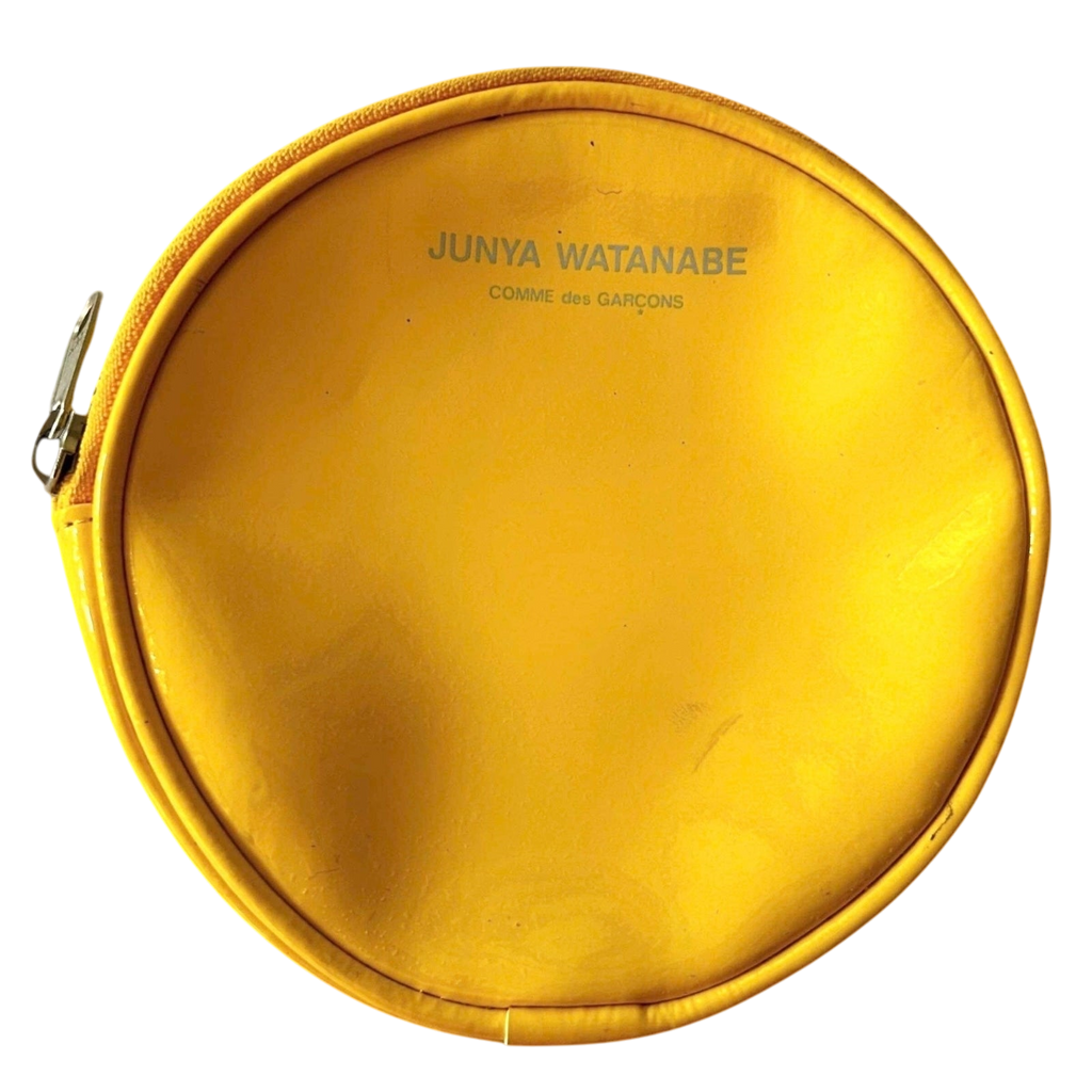 Junya Wantanabe Comme De Garçons Circular Purse Yellow