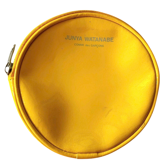Junya Wantanabe Comme De Garçons Circular Purse Yellow